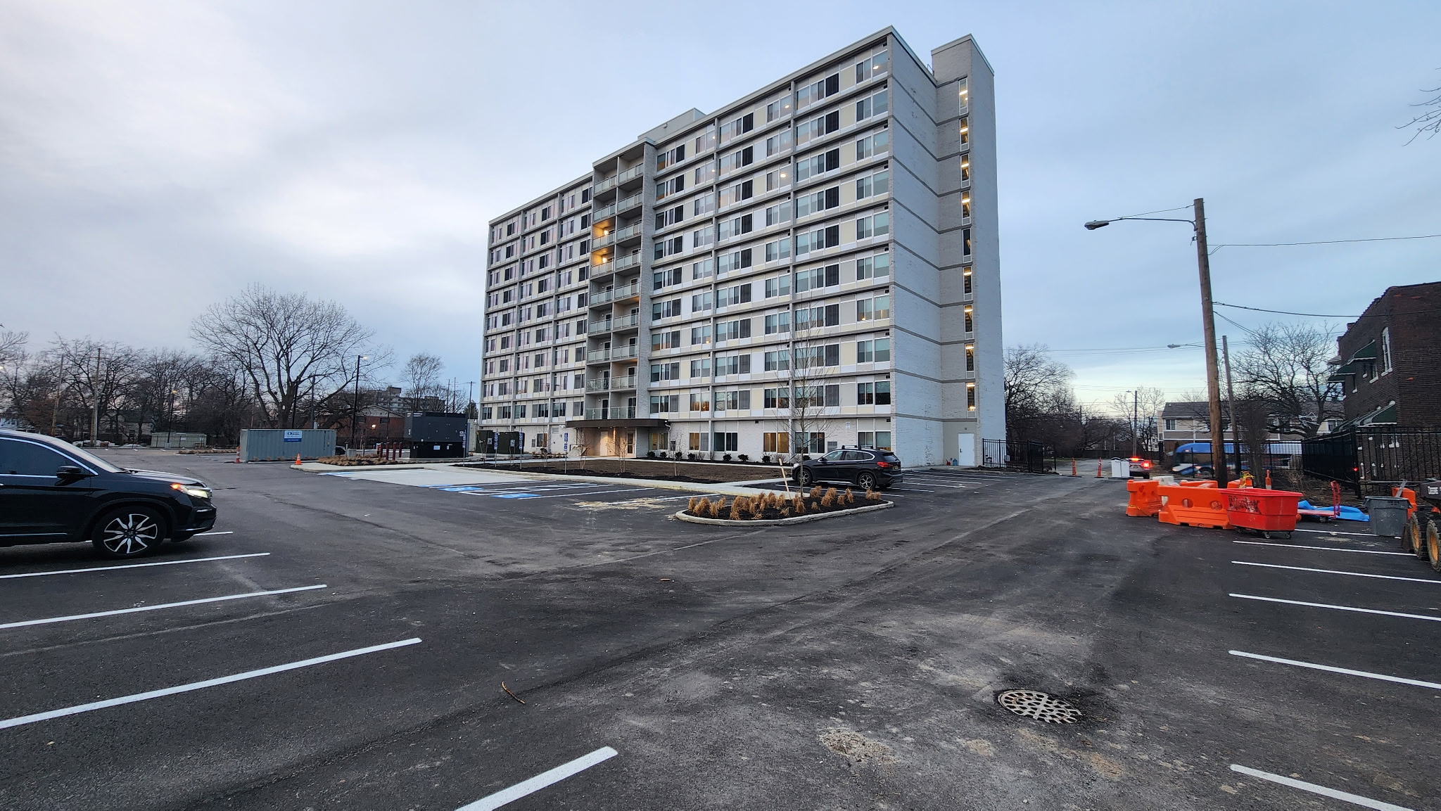 9410 Hough affordable housing development exterior — Cleveland OH