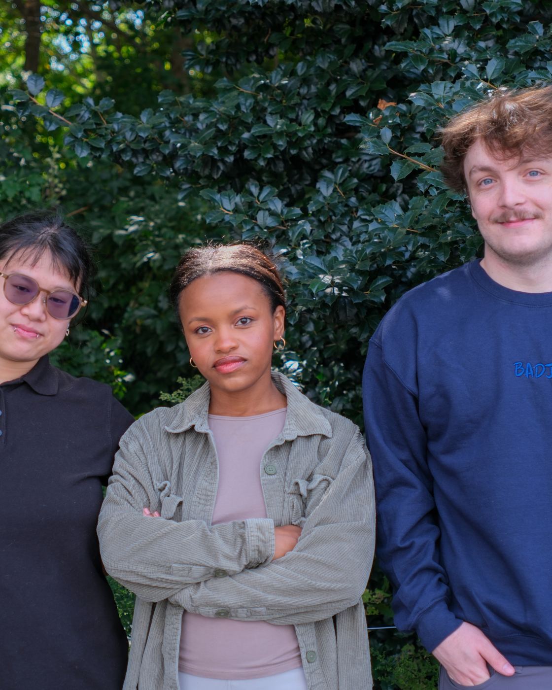 The DakJen Creative team in DUMBO, Brooklyn